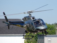 An Ohio State Highway Patrol Eurocopter AS350B2 taking off from Medina Municipal Airport (IG5) in 2013. – Photo: Andrew Jones – OPShots Contributor//